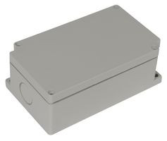 Bud Industries PTT-11085 Junction Box, ABS, Polycarbonate, 42.93 mm, 75.2 mm, 125.2 mm, IP66, IP67 | American Cable Assemblies