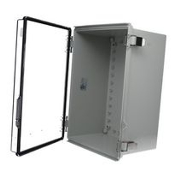 Bud Industries PTQ-11062-C Multipurpose, Polycarbonate, Glass Fibre Reinforced, 180.09 mm, 249.94 mm | American Cable Assemblies