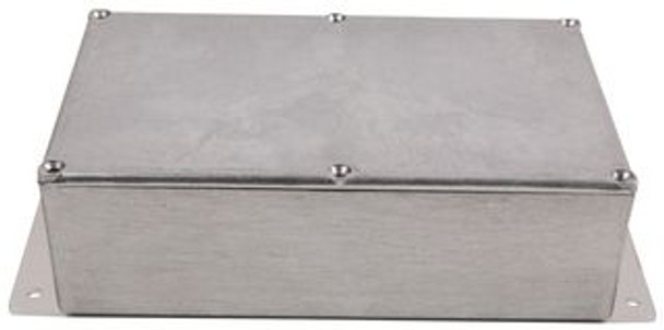 Bud Industries CU-4247 Econobox, Mounting Bracket, Diecast, Small, Diecast Aluminum, 56.1 mm, 119 mm | American Cable Assemblies