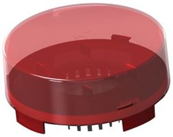 Bud Industries PP-11593 Raspberry Pi Plate, Red, ABS | American Cable Assemblies