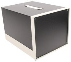 Bud Industries BB-1809-BT Cabinet, Electronics, Small, Aluminum, 252.4 mm, 281 mm, 381 mm | American Cable Assemblies