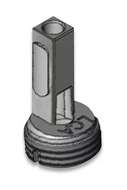 AFL DFS1-01-0004MR Tip for LC/APC Bulkhead Adapter | American Cable Assemblies