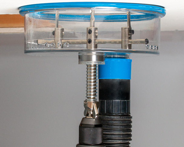Jonard AHC-19 Adjustable Round Hole Cutter w/ Vacuum Port, 9" | American Cable Assemblies