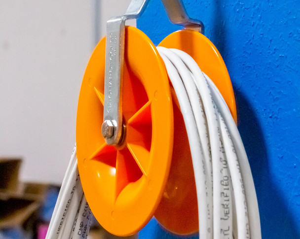 Jonard CP-475 Pulley Set for Low Voltage Electrical, Network, & COAX Cables (2 pack) | American Cable Assemblies