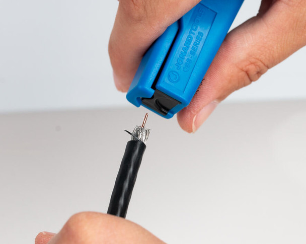 Jonard CSS-596 Coax Stub End Stripper (Rg59/Rg6) | American Cable Assemblies