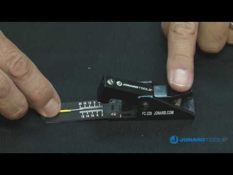 Jonard FC-220 Fiber Cleaver | American Cable Assemblies