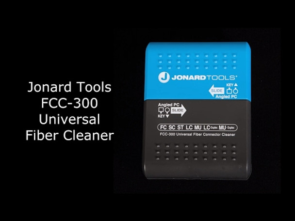 Jonard FCC-300 Universal Fiber Connector Cleaner  | American Cable Assemblies
