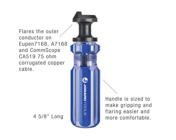 Jonard FT-2075 Outer Conductor Flaring Tool | American Cable Assemblies