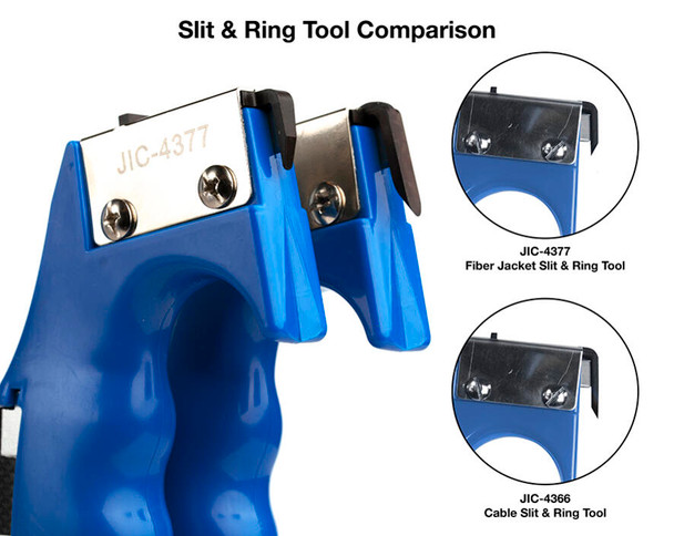 Jonard JIC-4377 Fiber Jacket Slit And Ring Tool | American Cable Assemblies