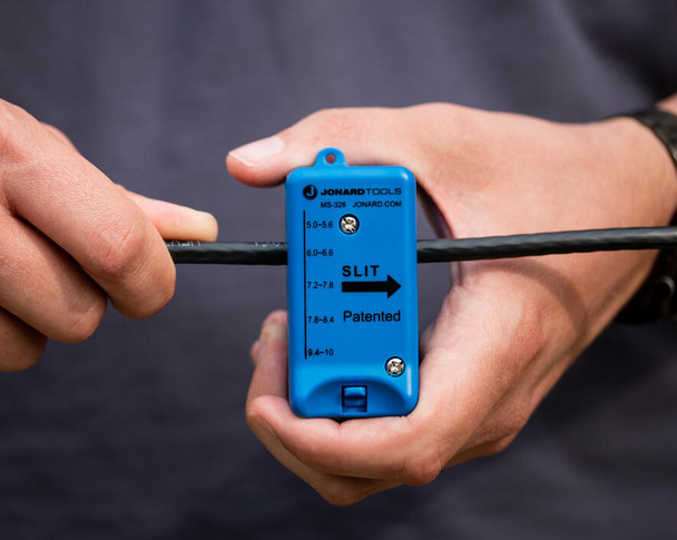 Jonard MS-326 Micro Duct Fiber Cable Slit And Ring Tool | American Cable Assemblies