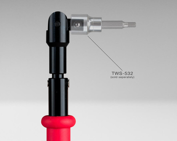 Jonard TWSW-10SK Torque Wr,Swivel Head, 10In/Lb W/ 5/32 Socket | American Cable Assemblies