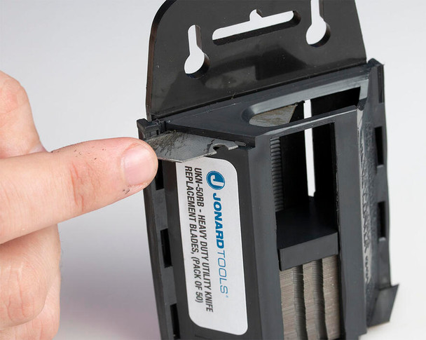 Jonard UKN-50RB Heavy Duty Utility Knife Replacement Blades, P/50 | American Cable Assemblies