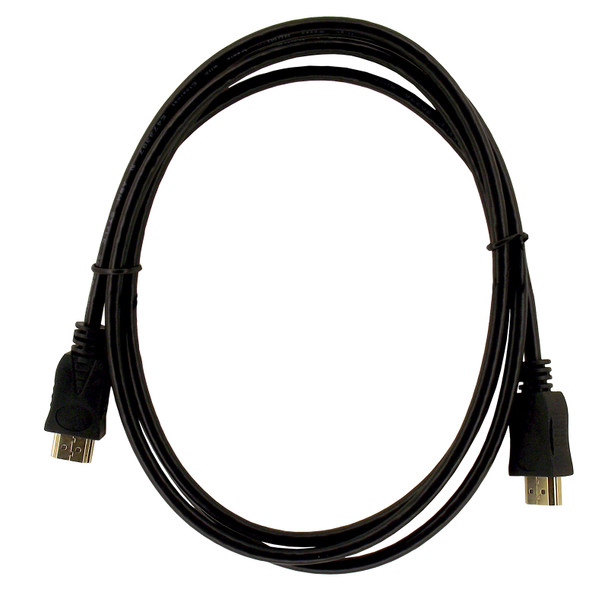 Shaxon SH-HDMI4BMM06-F HDMI M/M, 6ft, Black PVC, 1.4, 4K| American Cable Assemblies