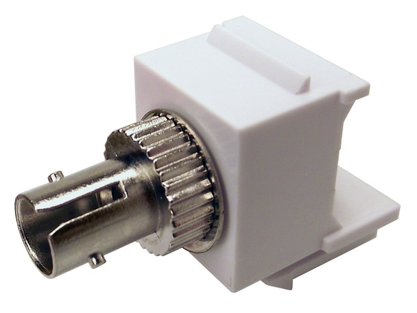 Shaxon SH-BM303WST-B Keystone Insert ST Coupler F/F White| American Cable Assemblies