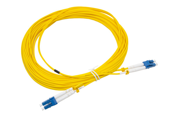 Shaxon SH-02LCULCUG2J52.0DXYxxM Patchcord LC/UPC – LC/UPC SM G675A1 DX 2.0mm OFNR Yellow| American Cable Assemblies