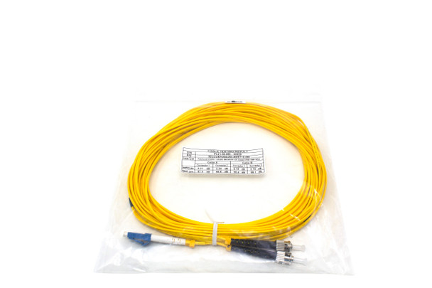 Shaxon SH-02LCUSTUG2J52.0DXYxxM Patchcord LC/UPC – ST/UPC SM G675A1 DX 2.0mm OFNR Yellow| American Cable Assemblies