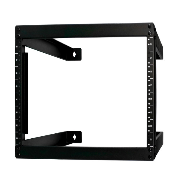 Shaxon SH-MRR-WMR8-18 Wall Mount Rack, 8U, 18 Inch Deep, RMU Number Markings| American Cable Assemblies