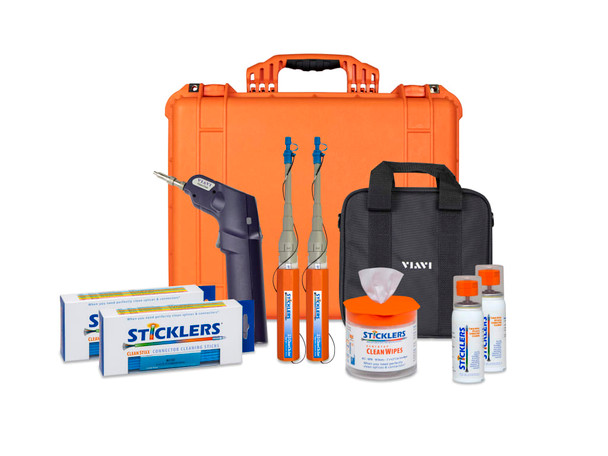 Sticklers Fiber Optic Cleaning and Inspection Kit, FTTH - 2.5 mm -  SKMCC-FK19