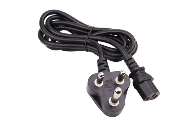 South Africa SANS 164-1 to C13 Power Cord 16A - 6 ft