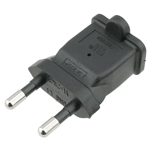 USA NEMA 1-15R to Korea KSC 8305 Plug Adapter