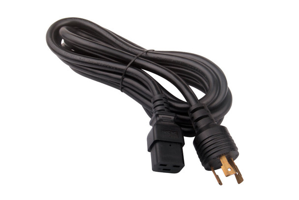 USA NEMA L6-20P to C19 Power Cord - 8 ft