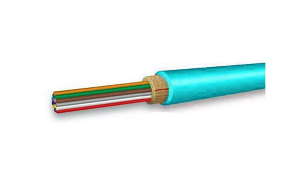 OCC, DX, Distribution T-Series, 24-Strand, 900um Tight Buffered, Indoor/Outdoor, OFNP Rated, OM4, 50/125, Multimode, Aqua Jacket (Priced Per Foot) | American Cable Assemblies