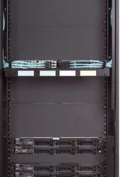 OCC CDC-VCM24L 24" Vertical Cable Manager & Thermal Barrier - Left