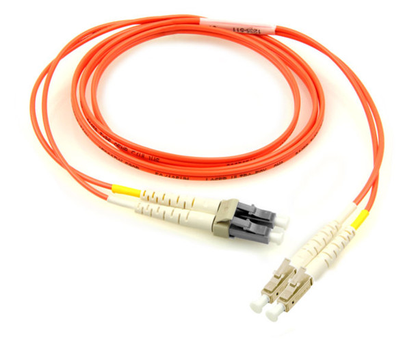 OCC D6PLCSxx-LC-02M Keyed LC - Standard LC, 62.5/125 Multimode, Plenum, 2 Meter {Qty. 50, $46.50/ea.}