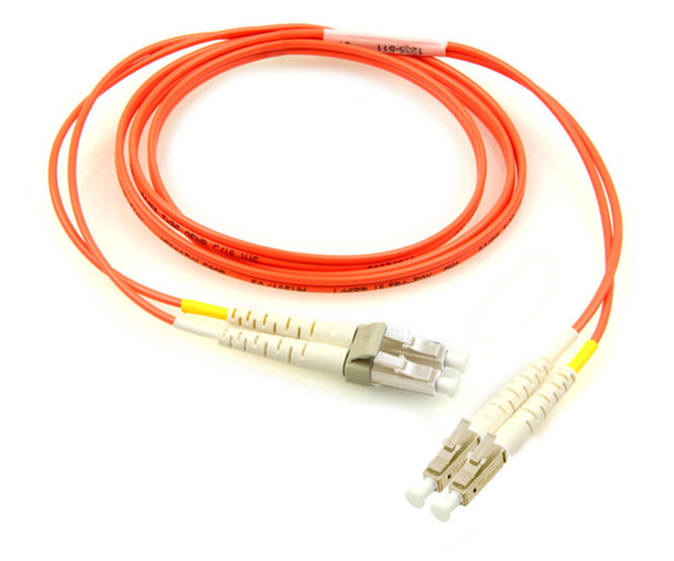 OCC D6PLCSxx-LC-02M Keyed LC - Standard LC, 62.5/125 Multimode, Plenum, 2 Meter {Qty. 50, $46.50/ea.}