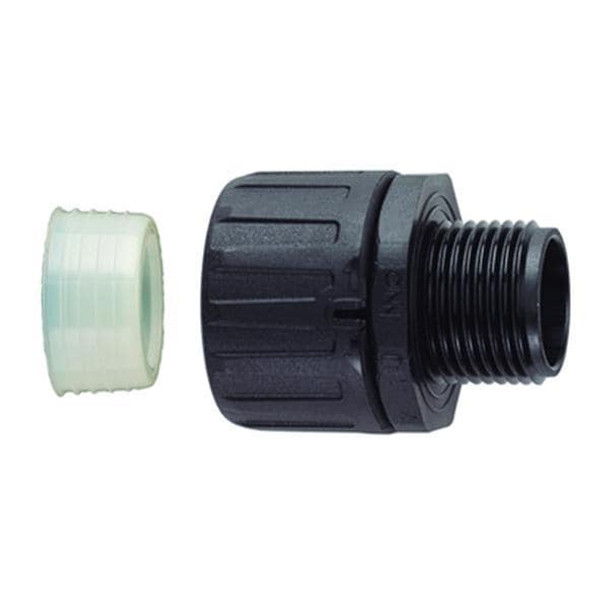 HellermannTyton 166-90119 Conduit Fittings & Accessories HGL050-S-0500 NM FIT-BLK-10PK | American Cable Assemblies