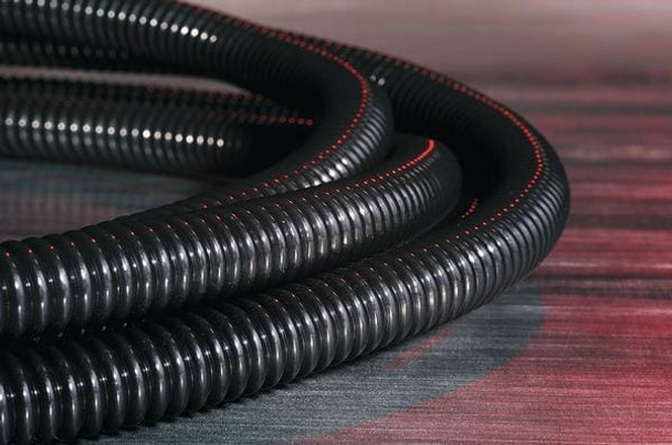 HellermannTyton 169-23014 Spiral Wraps, Sleeves, Tubing & Conduit Non-Metallic Tubing, 14mm Dia, PTFE, Black, 164 ft/pkg | American Cable Assemblies