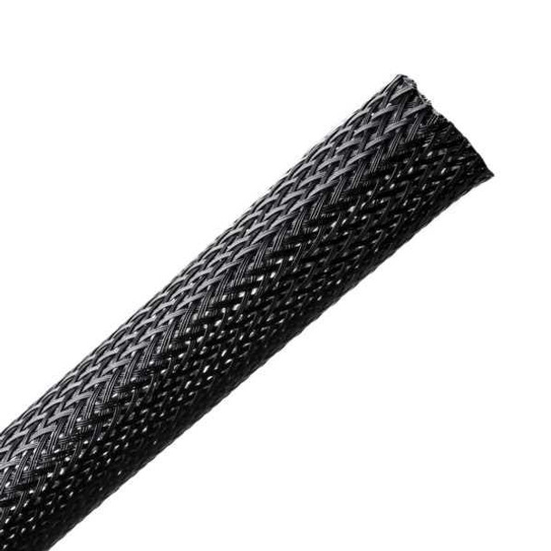 HellermannTyton 170-03044 Spiral Wraps, Sleeves, Tubing & Conduit BSP100B PET BLK 1 BRAID SLV | American Cable Assemblies