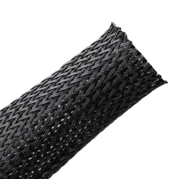 HellermannTyton 170-03209 Spiral Wraps, Sleeves, Tubing & Conduit Braided Sleeving, Expandable, 0.125" Dia, PA66 Monofilament, Black, 225 ft/reel | American Cable Assemblies