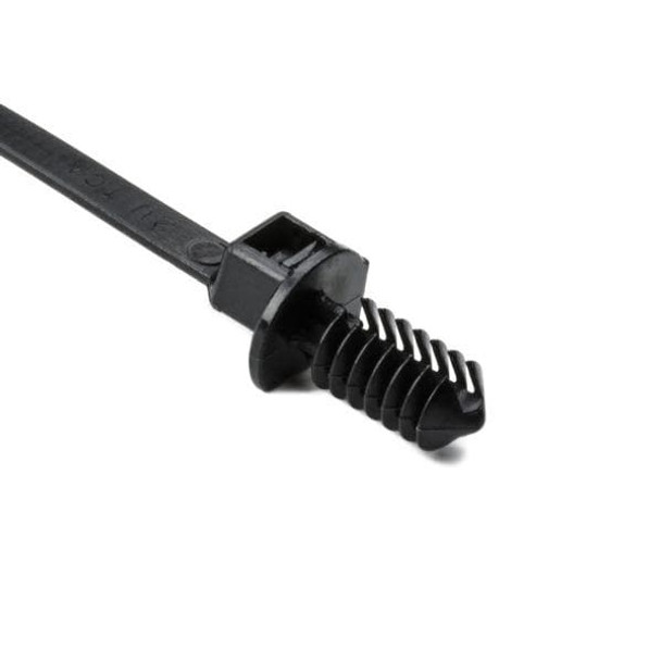 HellermannTyton T50RTM25E0HSM4 Cable Tie Mounts T50RTM BLK HS EXTD TREE MNT 8 | American Cable Assemblies