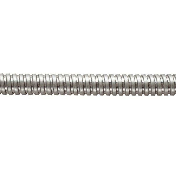 HellermannTyton FU25-25M Spiral Wraps, Sleeves, Tubing & Conduit Liquid-Tight Metallic Conduit, Extra Flexible, 0.75" (25mm) Dia, Galvanized Steel, Metal, 82ft/Reel | American Cable Assemblies
