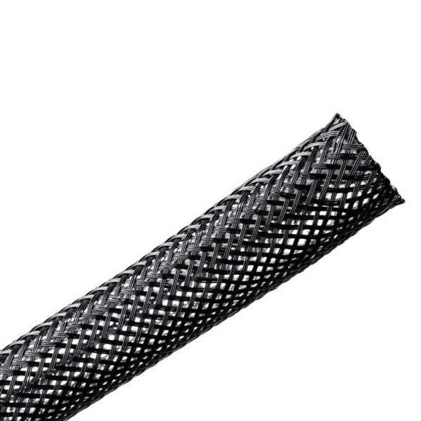 HellermannTyton 170-03042 Spiral Wraps, Sleeves, Tubing & Conduit BSP120B PET BLK 1/2 BRAID SLV | American Cable Assemblies