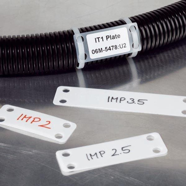 HellermannTyton IMP2.5W1.7510C2 Wire Labels & Markers IMP2.5W1.75 WHTT 1-3/4X 2-1/2 | American Cable Assemblies