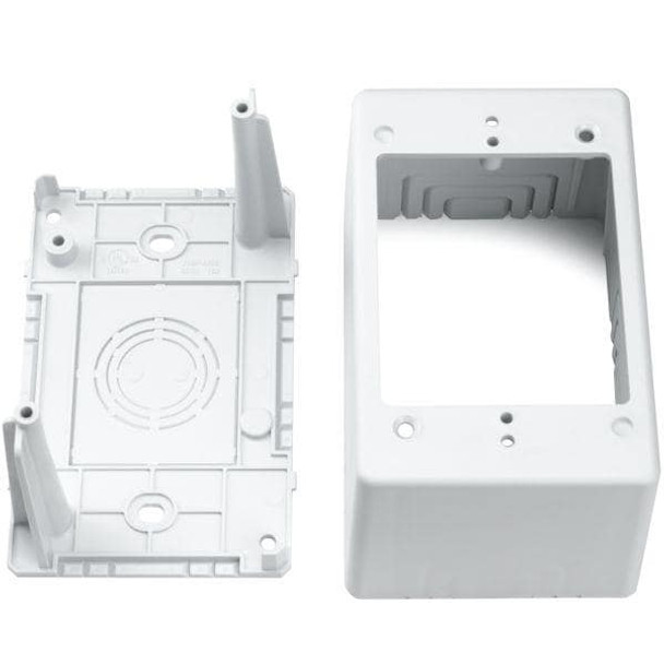 HellermannTyton TSRPW-JB3 Wire Ducting & Raceways SINGLE GNG 2.77H JUNCTION BOX | American Cable Assemblies