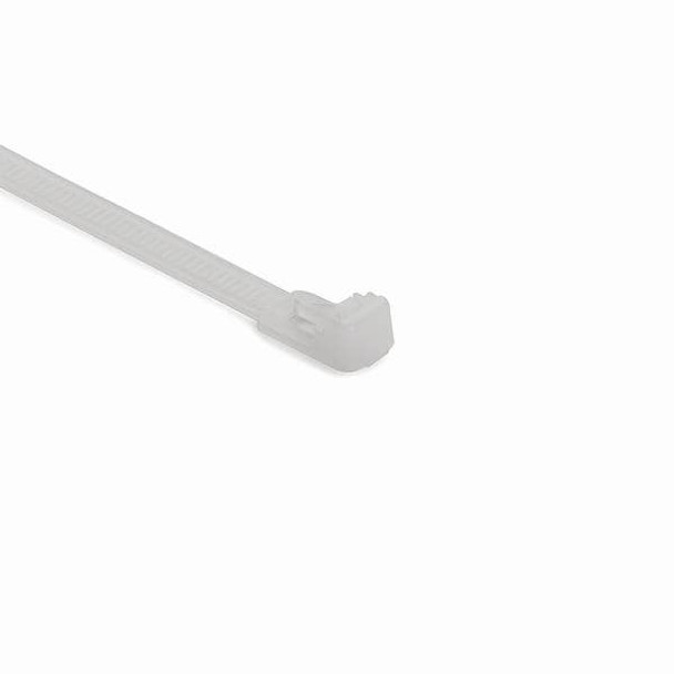HellermannTyton 115-00047 Cable Ties Releasable Cable Tie, Release Lever, 5.5" Long, 50lb Tensile Strength, PA66, Natural, 100/pkg | American Cable Assemblies