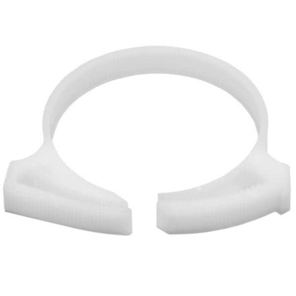 HellermannTyton SNP3810H4 Conduit Fittings & Accessories Snapper Hose Clamp, 1.62"1.89" Bundle Diameter, POM, White, 500/pkg | American Cable Assemblies