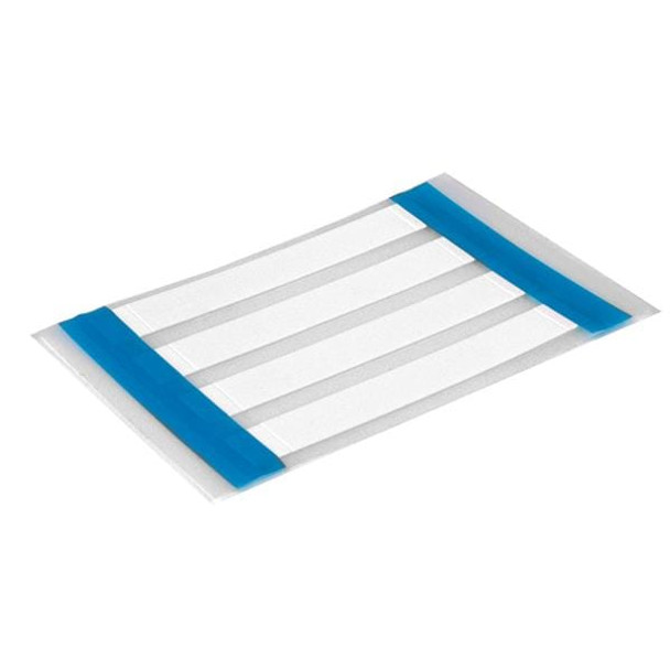 HellermannTyton 553-50242 Wire Labels & Markers ShrinkTrak Labels, 1-Sided, 1-Slit, .25" (6.35mm), PO-X, White, 10,000/box | American Cable Assemblies