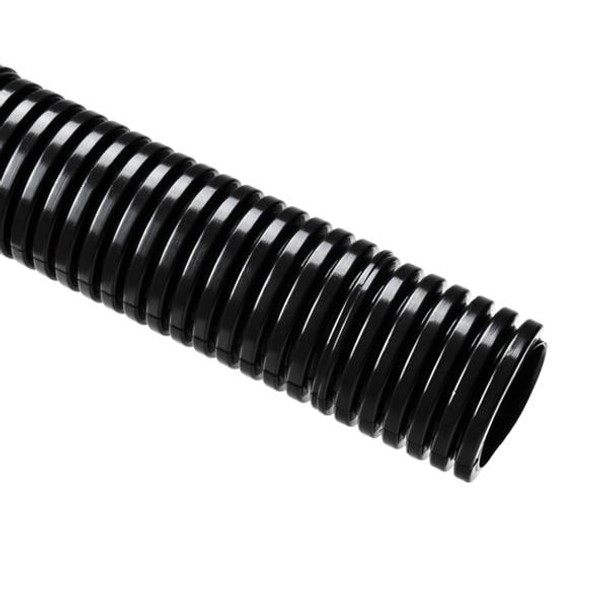 HellermannTyton 166-90291 Spiral Wraps, Sleeves, Tubing & Conduit HelaGuard Non-Metallic Conduit, Std. Weight, 0.75" Dia., Fine Pitch, Nylon PA6, Black, 164ft/reel | American Cable Assemblies