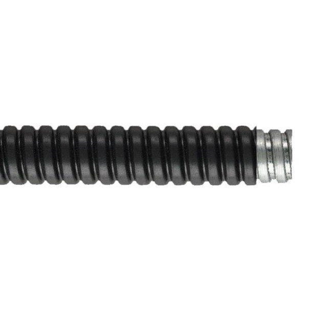 HellermannTyton FSU20B-25M Spiral Wraps, Sleeves, Tubing & Conduit HelaGuard Spiral Metallic Conduit, Extra Flexible, 0.50" (20mm) Dia, GS/PVC, Black, 82ft/Reel | American Cable Assemblies