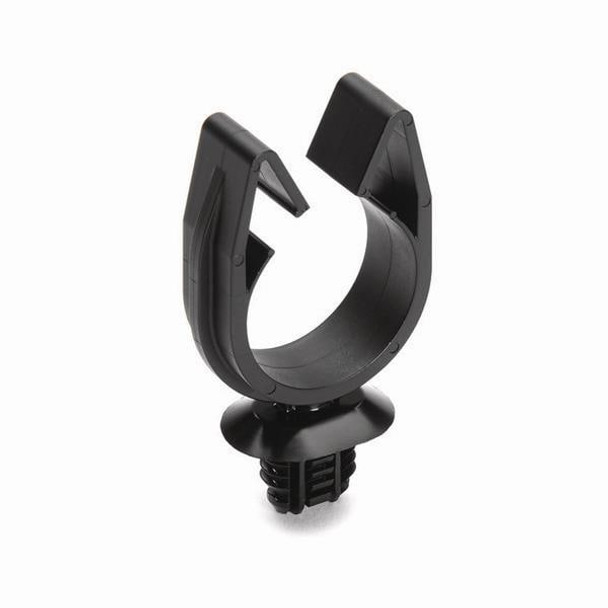 HellermannTyton 151-01829 Cable Mounting & Accessories MOC Clip, 26 mm, with 4 x Oval Fir Tree, PA66HIRHSUV, Black, 1000/ctn | American Cable Assemblies