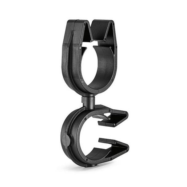 HellermannTyton 156-02210 Cable Mounting & Accessories MOC Clip to MOC Clip Perpendicular, 26 mm, 26 mm Perpendicular, PA66HIRHSUV, Black, 1000/ctn | American Cable Assemblies