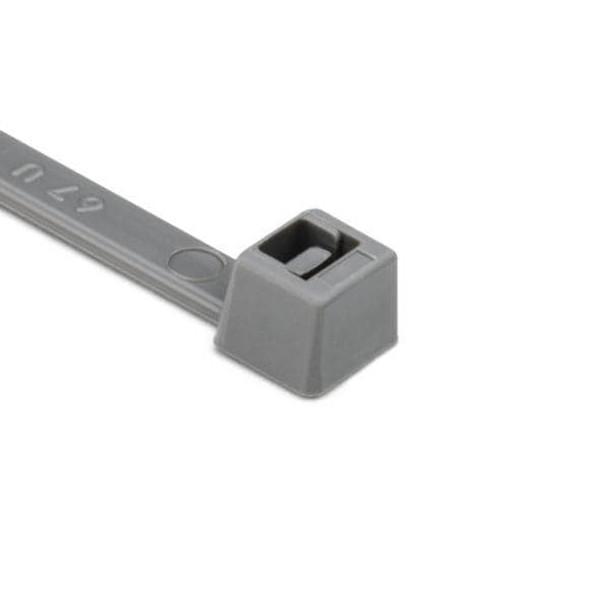 HellermannTyton 111-01568 Cable Ties PA46, GRAY, 1000/PKG | American Cable Assemblies