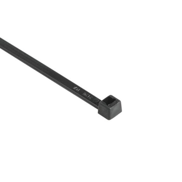 HellermannTyton 111-01569 Cable Ties POMUV, BLACK, 1000/PKG | American Cable Assemblies