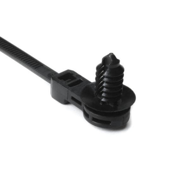 HellermannTyton 157-00145 Cable Tie Mounts T50ROSFT6SO12.5A BLK 12.5MM | American Cable Assemblies