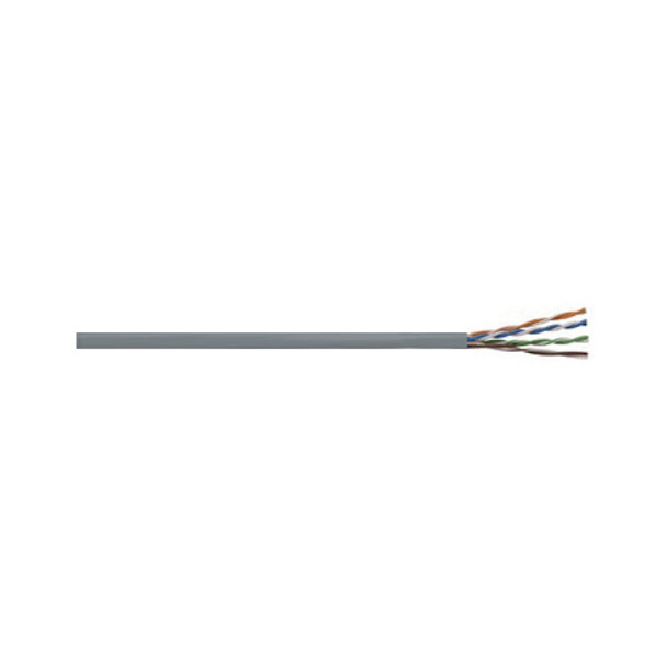 Remee 5AE244UTPRM2G 24 AWG 4 Pair Unshielded Twisted Pairs (UTP) Solid Copper CMR Cat5e Non-Plenum Network Cable - 1000' Pull Box - Gray | American Cable Assemblie