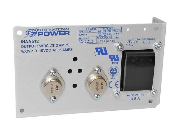 International Power IPIHAA512 Linear Power Supplies 5 12-15V PWR SPLY Made in the USA | American Cable Assemblies